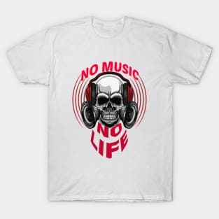 Music is food for the soul،no music no life T-Shirt